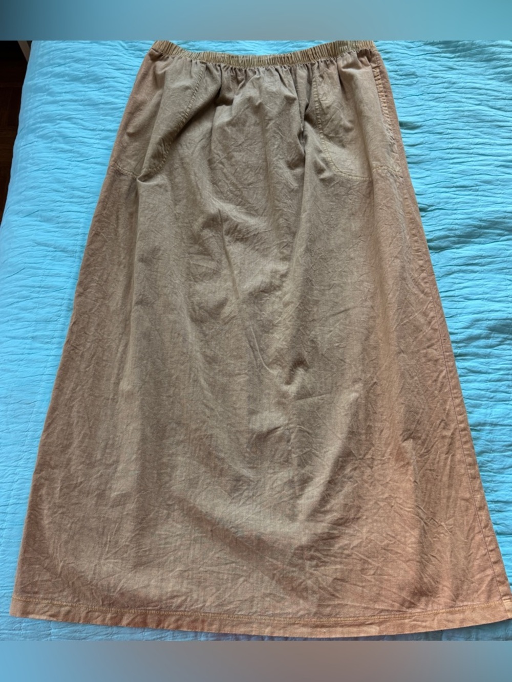 Carole Little Brown Maxi Skirt 1X